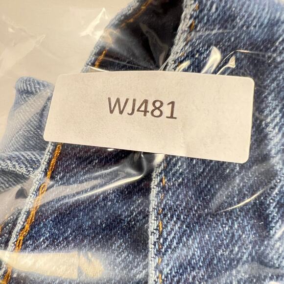 Rentrayage Upcycled Mid Rise Two Tone Patchwork Flare Jeans Size XS 26 Waist - Picture 15 of 15